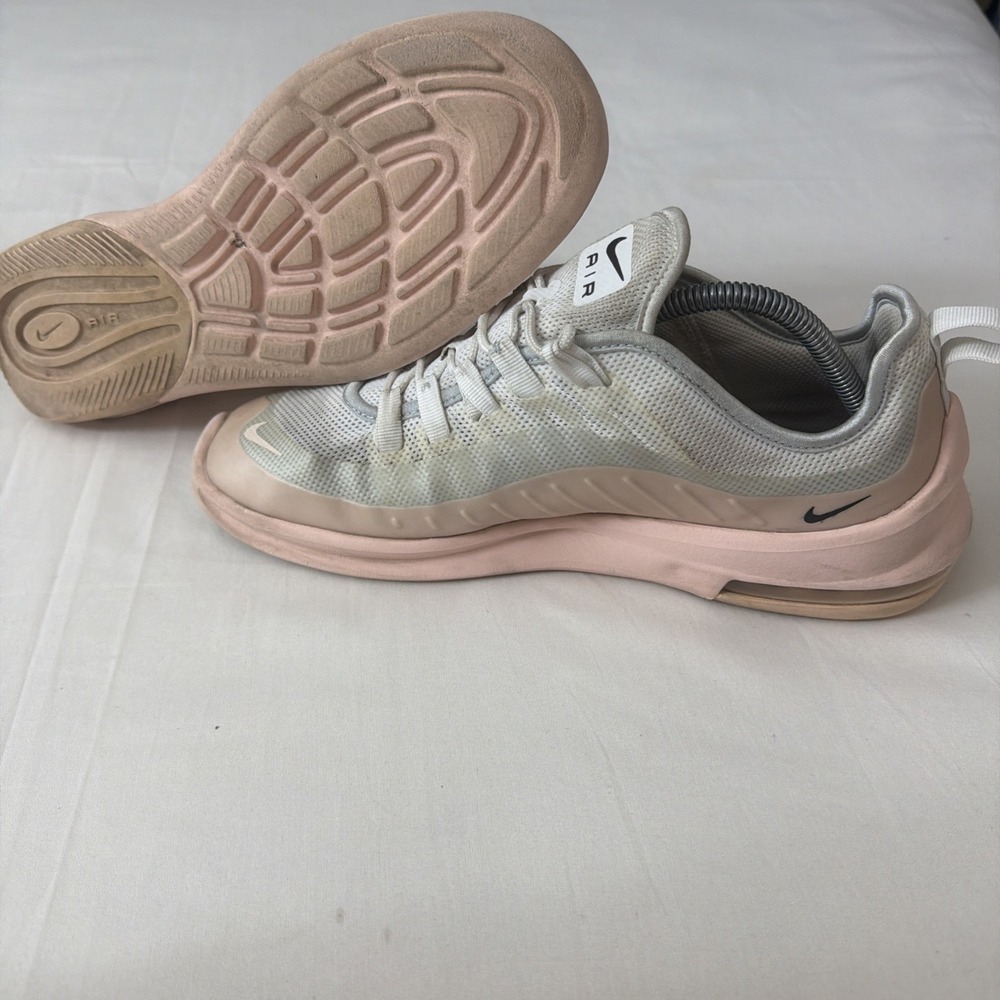 Nike Womens 11 Nike Air‎ Max Axis Heel System Barely Rose White Shoes AA2168-108
